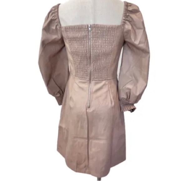 7 for all mankind faux leather mini dress nwt - Picture 3 of 9